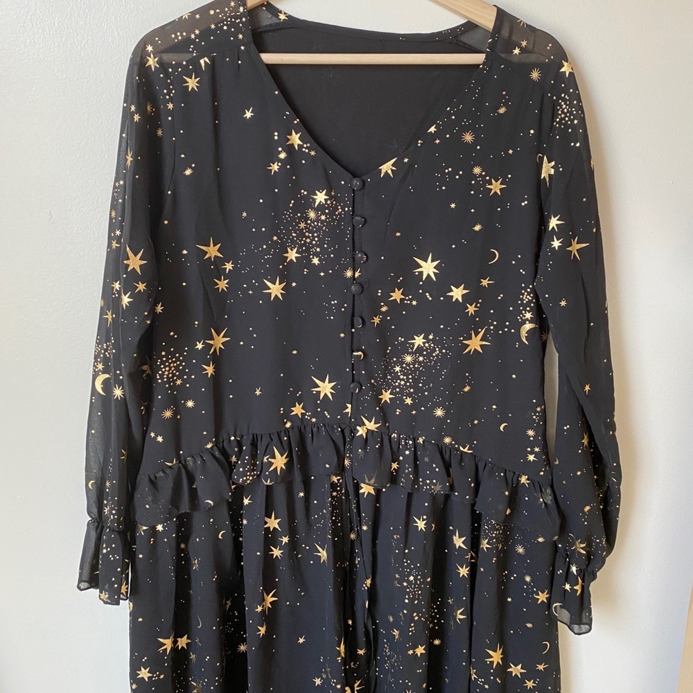 Moon/star dress